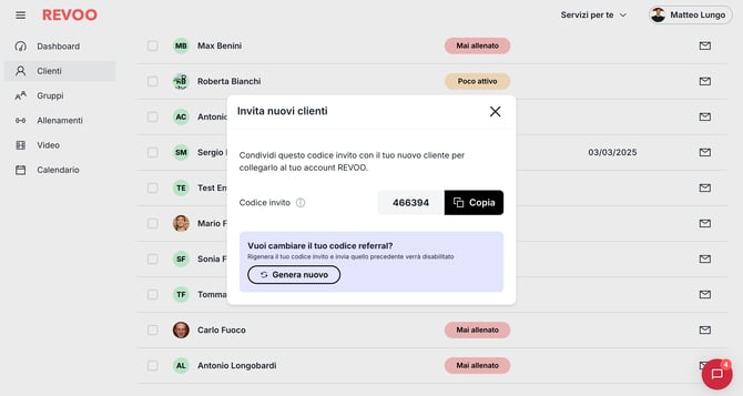 Codice Invito per clienti - Copia REVOO